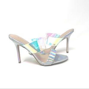 Aldo Iridescent Slide Sandal